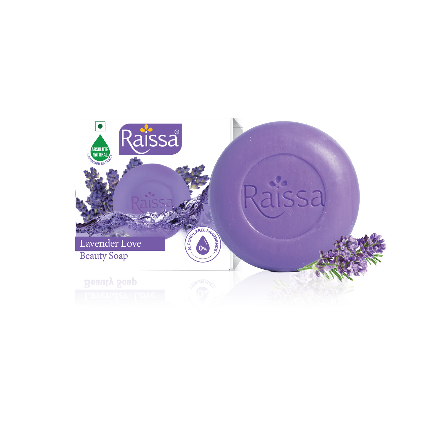 Raissa Beauty Soap - Lavender Love, 85g