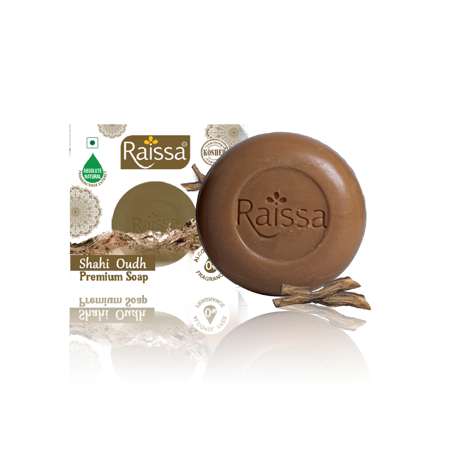 Raissa Premium Soap - Shahi Oudh, 85g