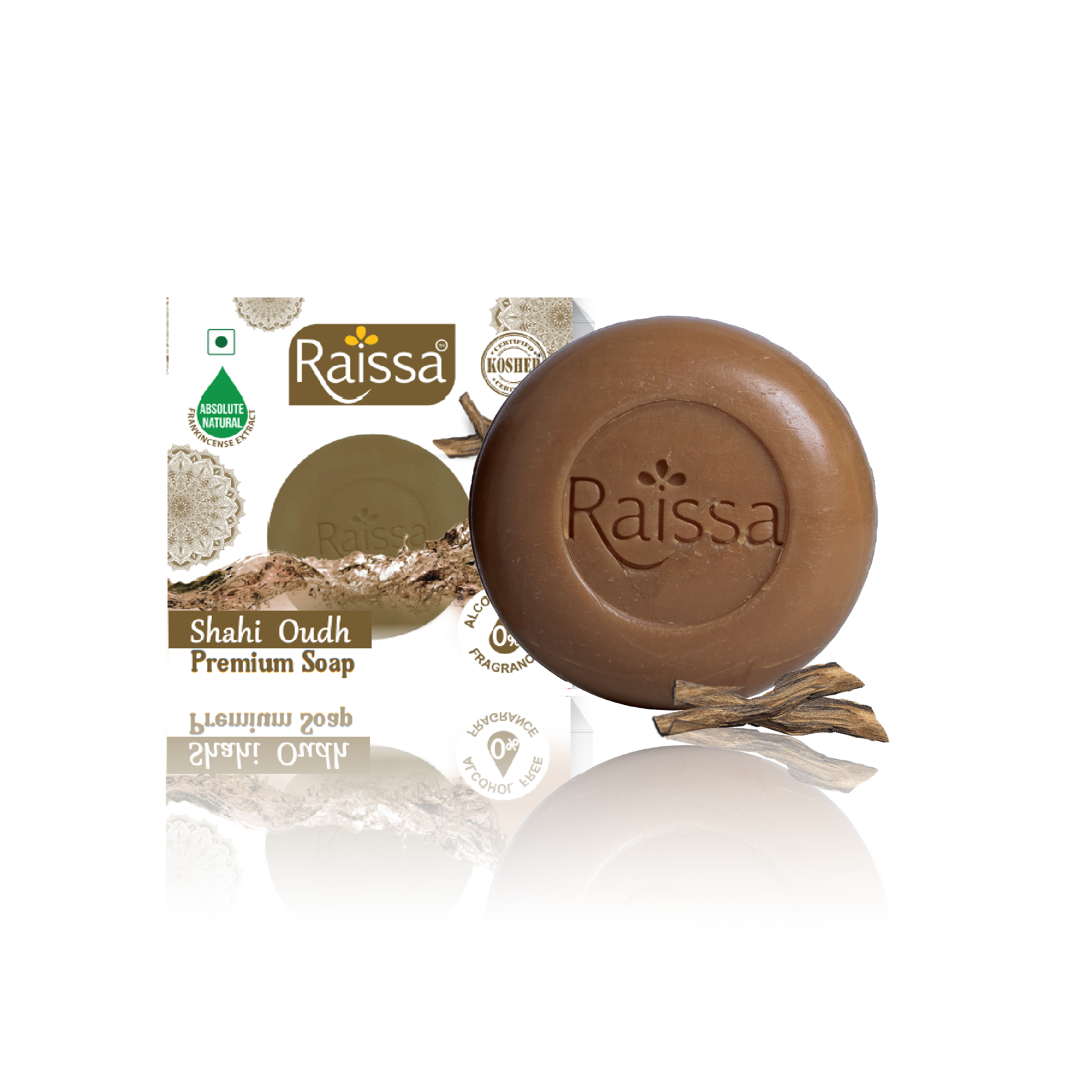Raissa Premium Soap - Shahi Oudh, 85g