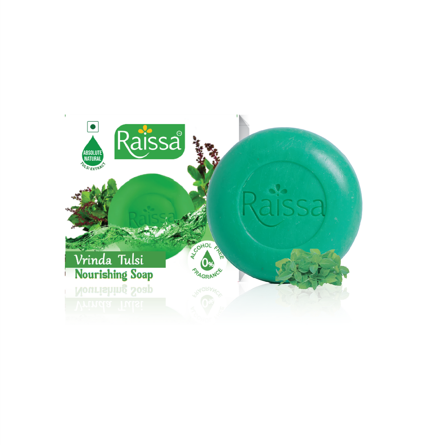 Raissa Nourishing Soap - Vrinda Tulasi, 85g