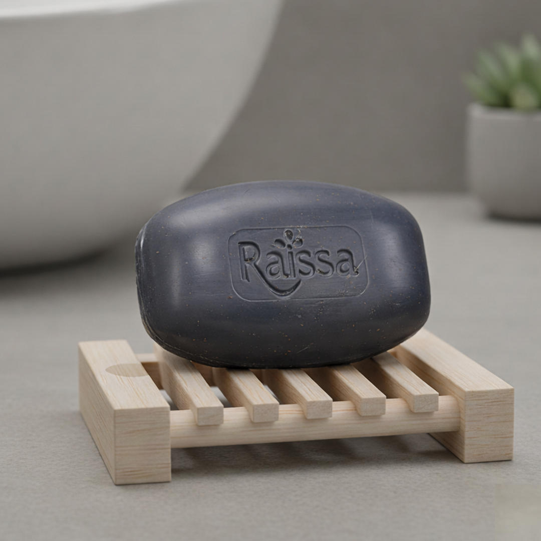 Raissa Mens Exfoliating Charcoal Soap 125g