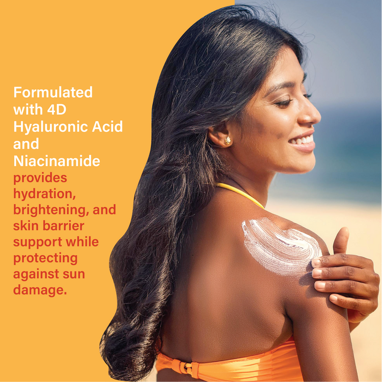 SPF 50 Sunscreen Body lotion, No Whitecast, All-Day Hydration