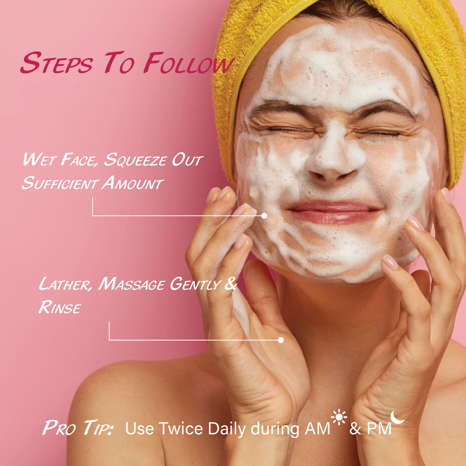 Japanese Tsubaki Brightening Face Cleanser with Kojic Acid & Niacinamide