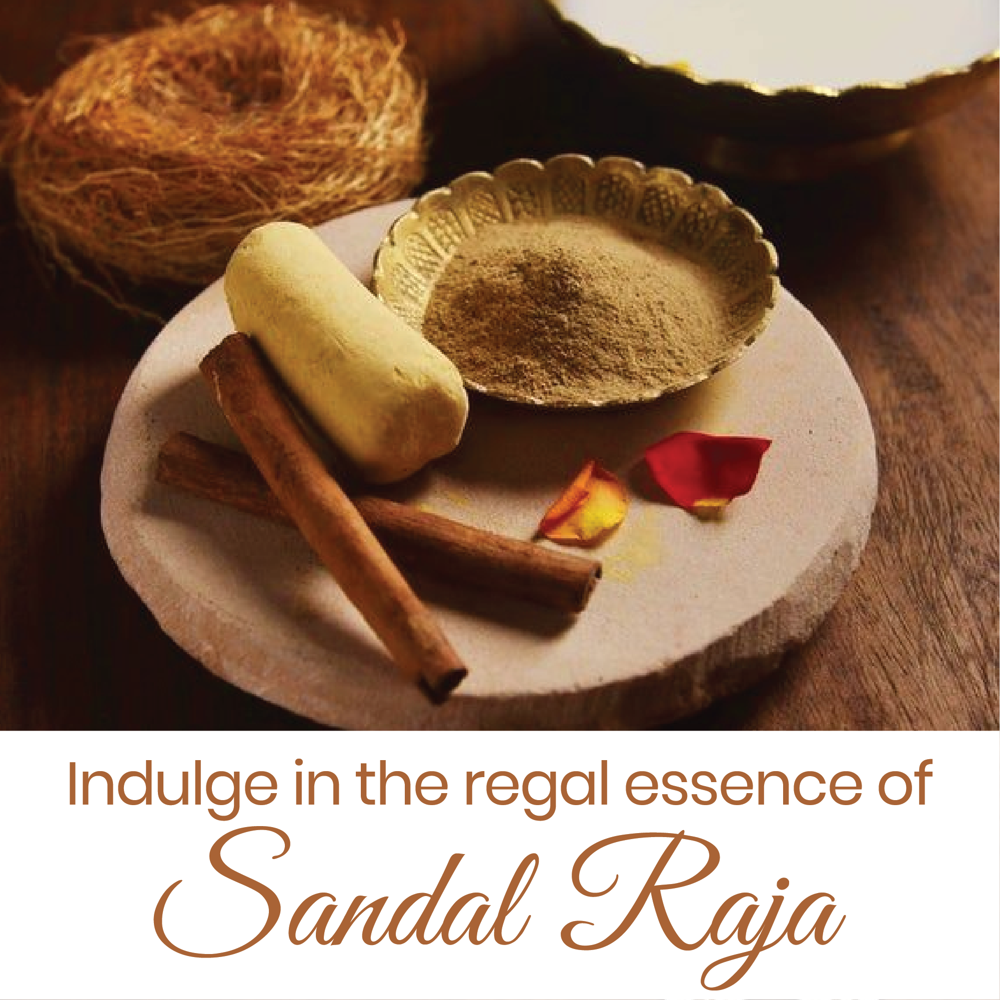 Raissa Luxury Soap - Sandal Raja, 125g