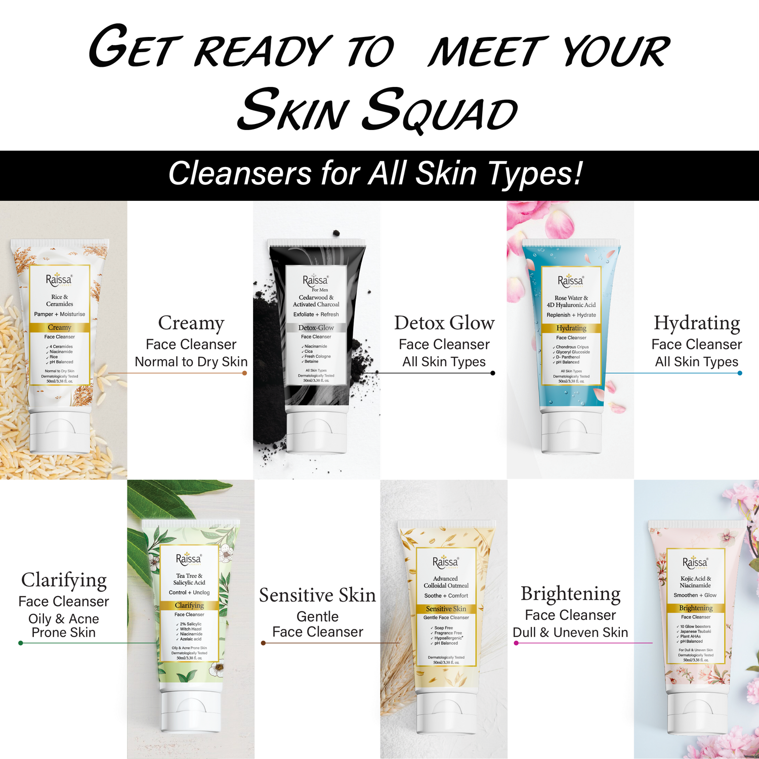 Japanese Tsubaki Brightening Face Cleanser with Kojic Acid & Niacinamide