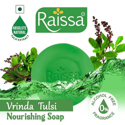 Raissa Nourishing Soap - Vrinda Tulasi, 85g