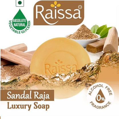 Raissa Luxury Soap - Sandal Raja, 85g