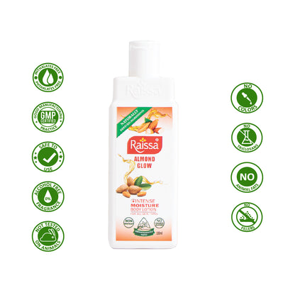 Raissa Body Lotion - Almond Glow, 100ml