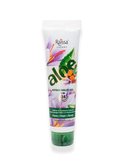 Raissa Luxury Aloe Kesar Haldi Gel, 100g