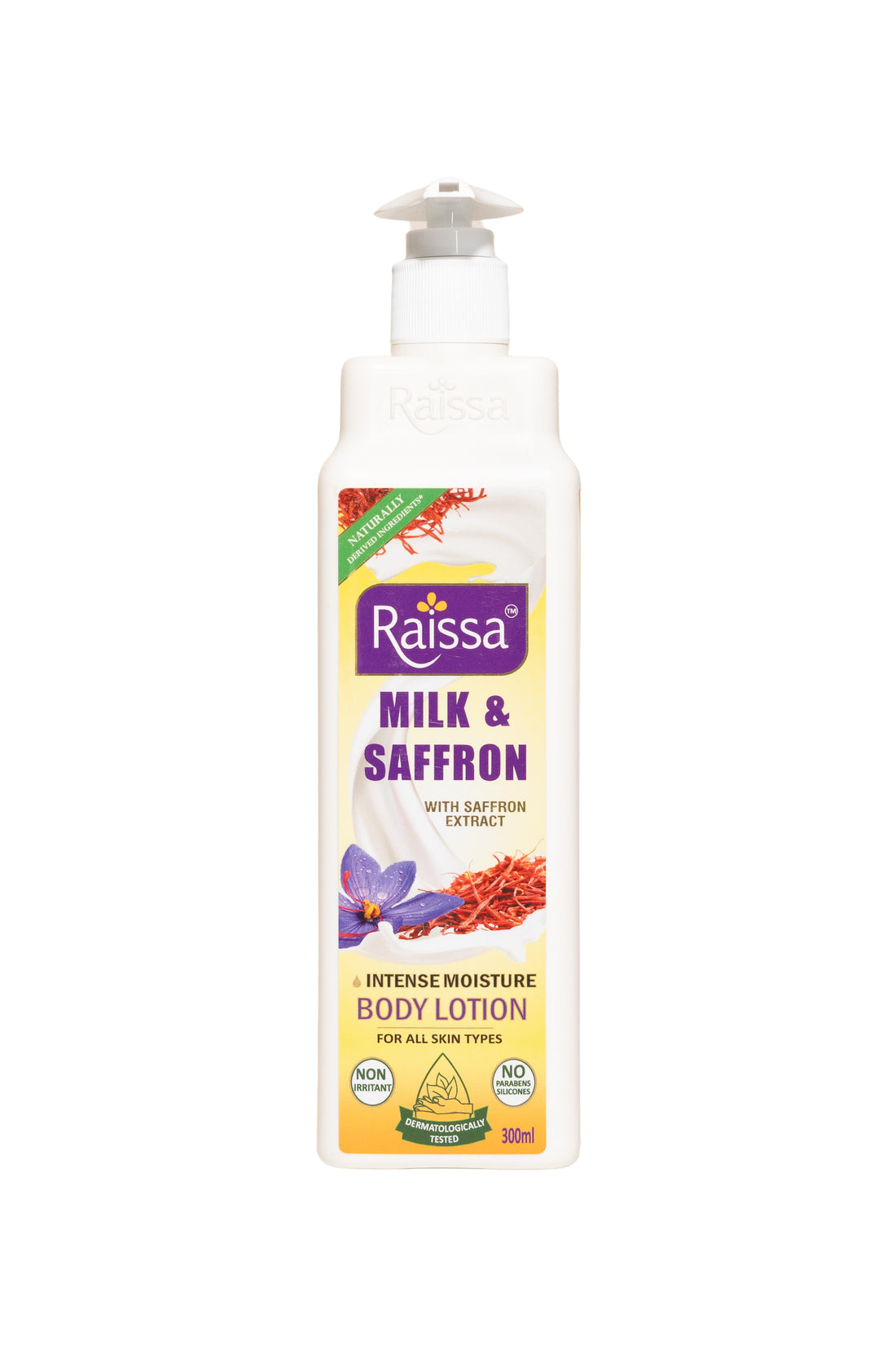 Raissa Body Lotion - Milk &amp; Saffron, 300ml