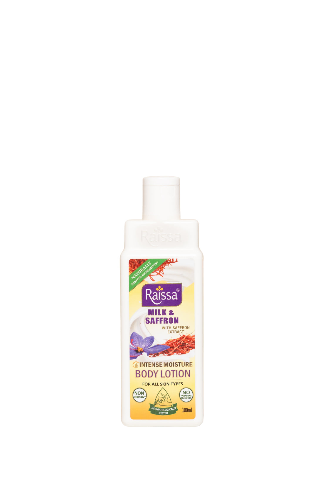 Raissa Body Lotion - Milk &amp; Saffron, 100ml