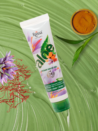 Raissa Luxury Aloe Kesar Haldi Gel, 100g