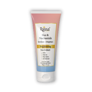 Raissa Brightening Exfoliant with Rice Starch &amp; Niacinamide for Radiant Skin