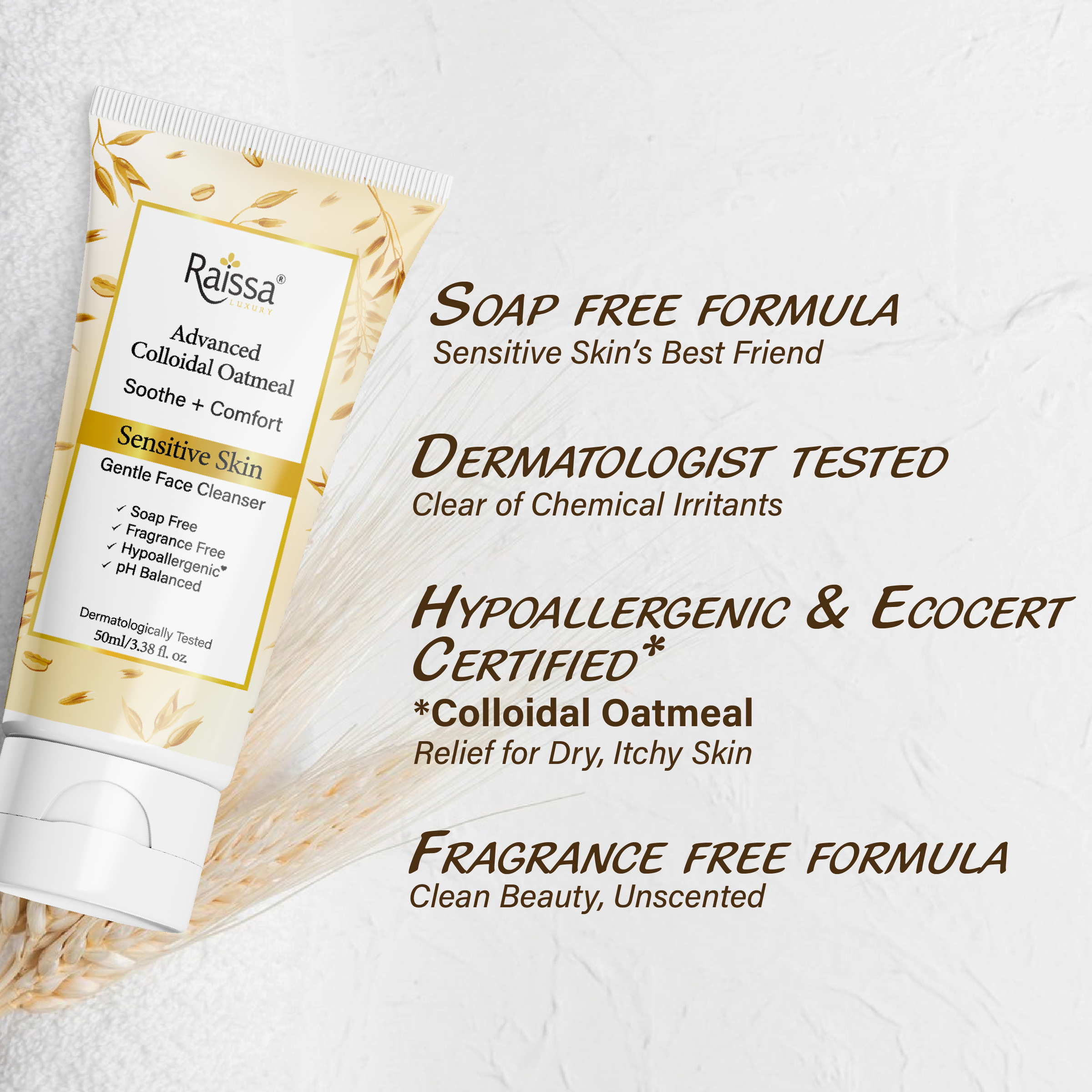 Raissa Sensitive Skin Face Cleanser