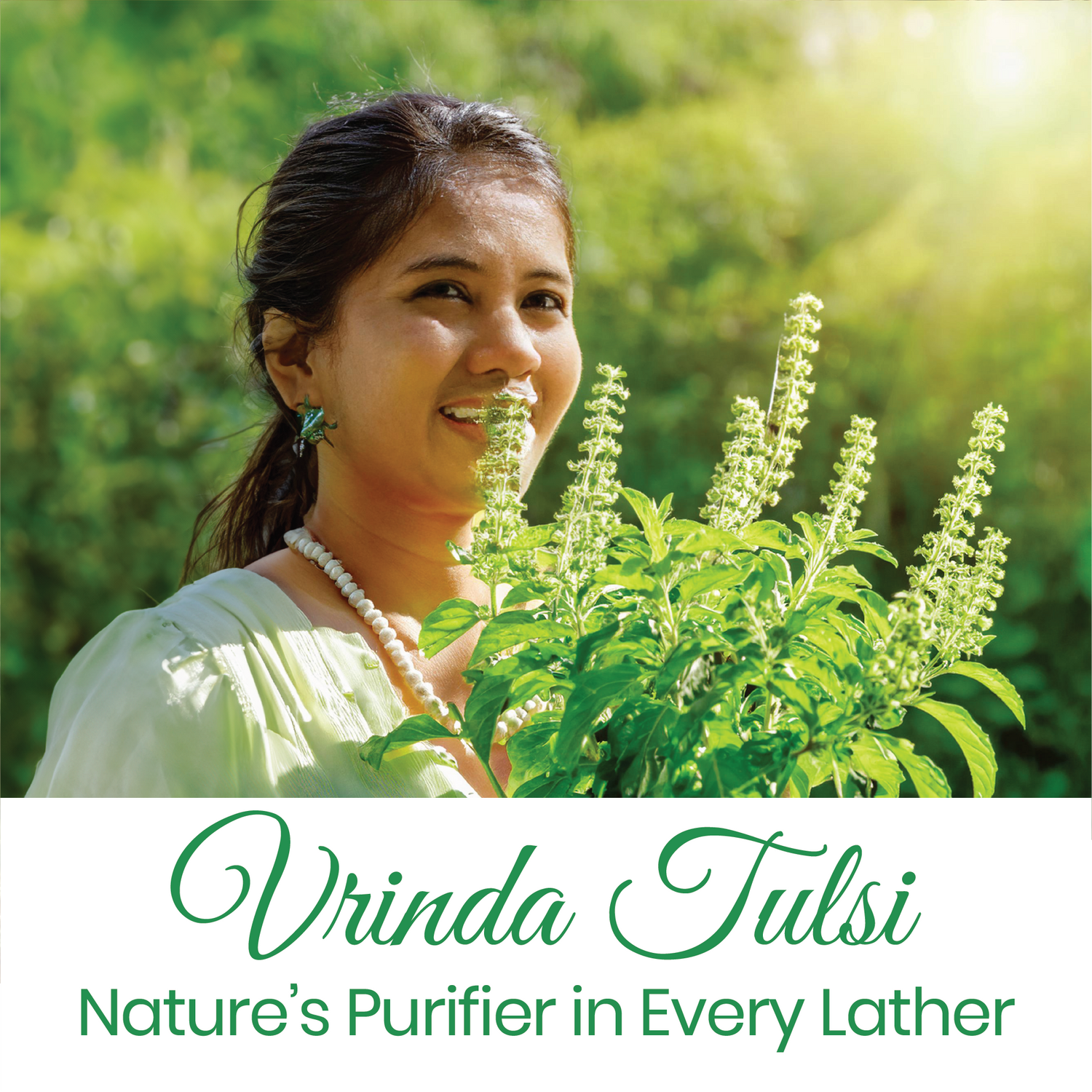 Raissa Nourishing Soap - Vrinda Tulasi, 85g