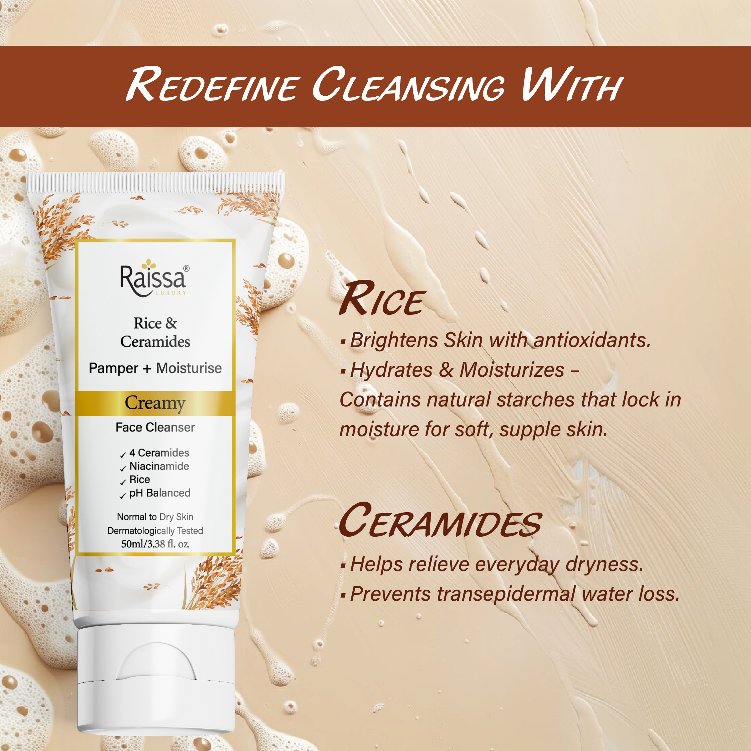 Raissa Creamy Face Cleanser