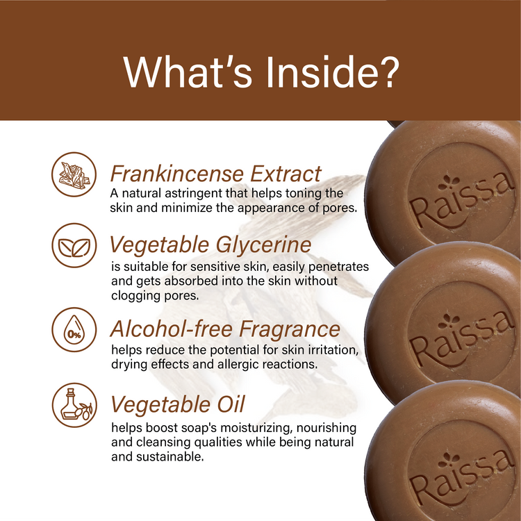 Raissa Premium Soap - Shahi Oudh, 125g