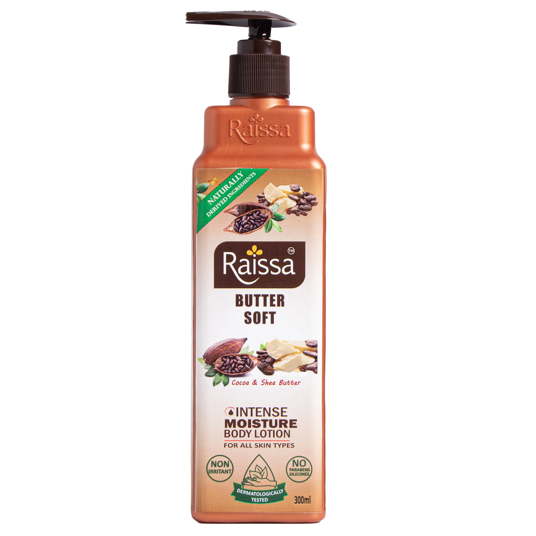 Raissa Butter Soft Body Lotion for Intense Moisture with Cocoa &amp; Shea