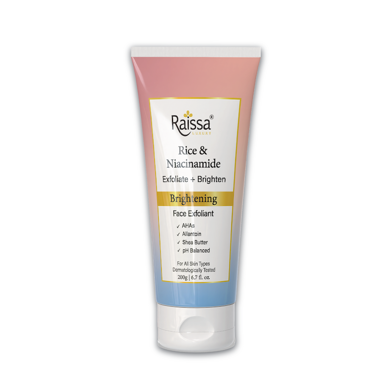 Raissa Brightening Exfoliant with Rice Starch &amp; Niacinamide for Radiant Skin
