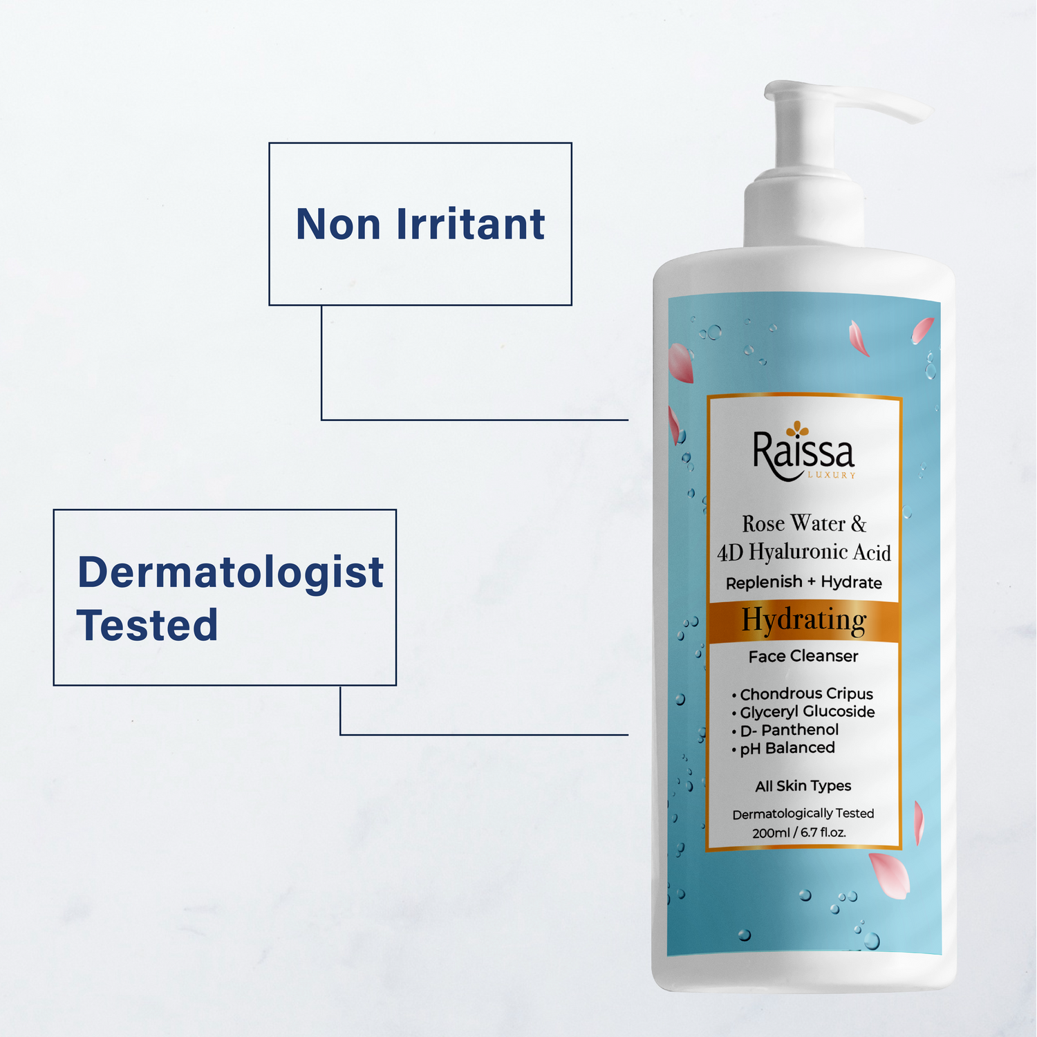Raissa Hydrating Face Cleanser 200ml