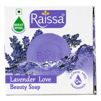 Raissa Beauty Soap - Lavender Love, 85g