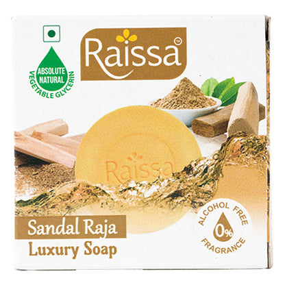 Raissa Luxury Soap - Sandal Raja, 85g