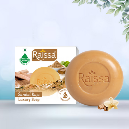 Raissa Luxury Soap - Sandal Raja, 85g