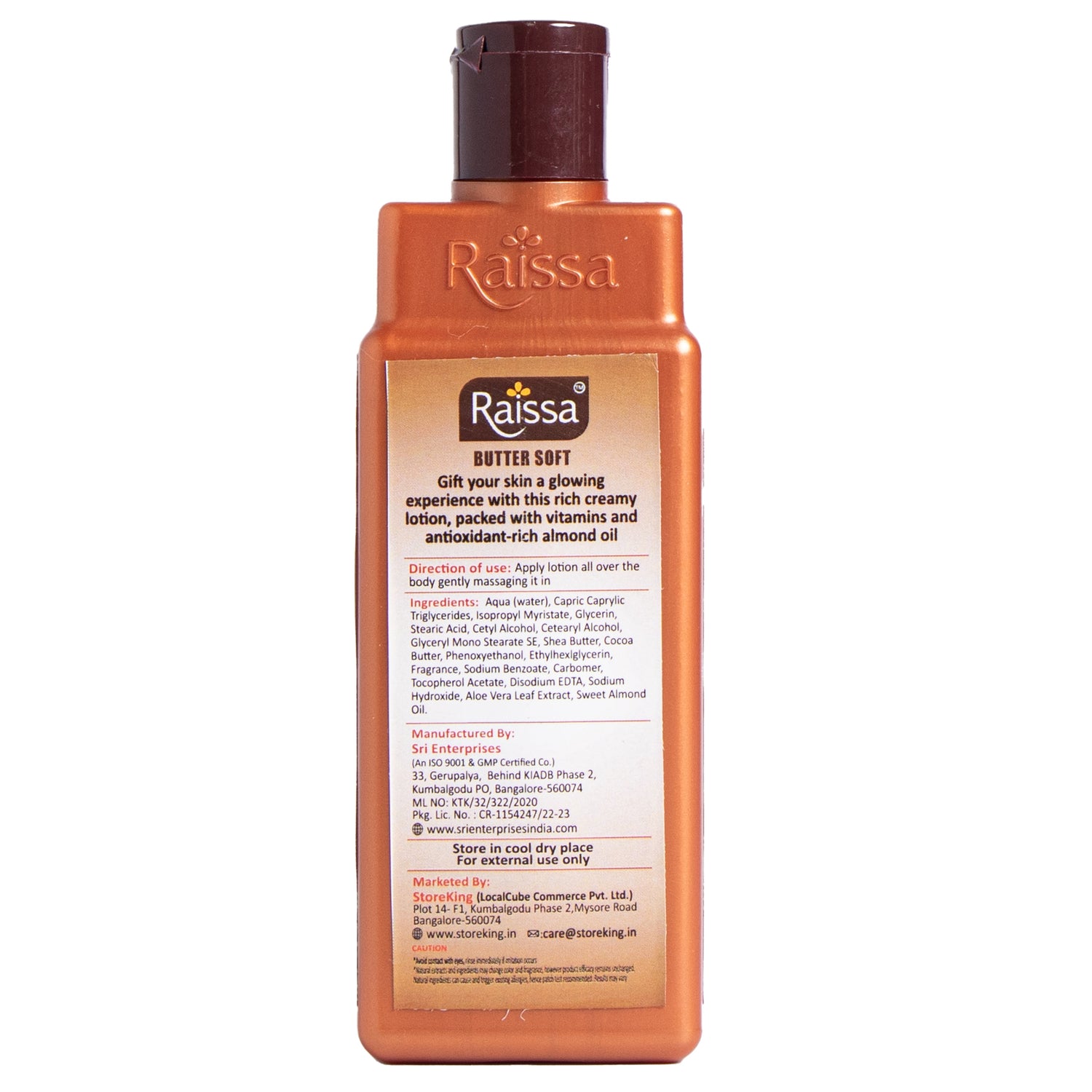 Raissa Body Lotion - Butter Soft, 100ml