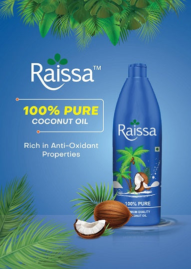 Raissa 100% Pure Coconut Oil, 100ml