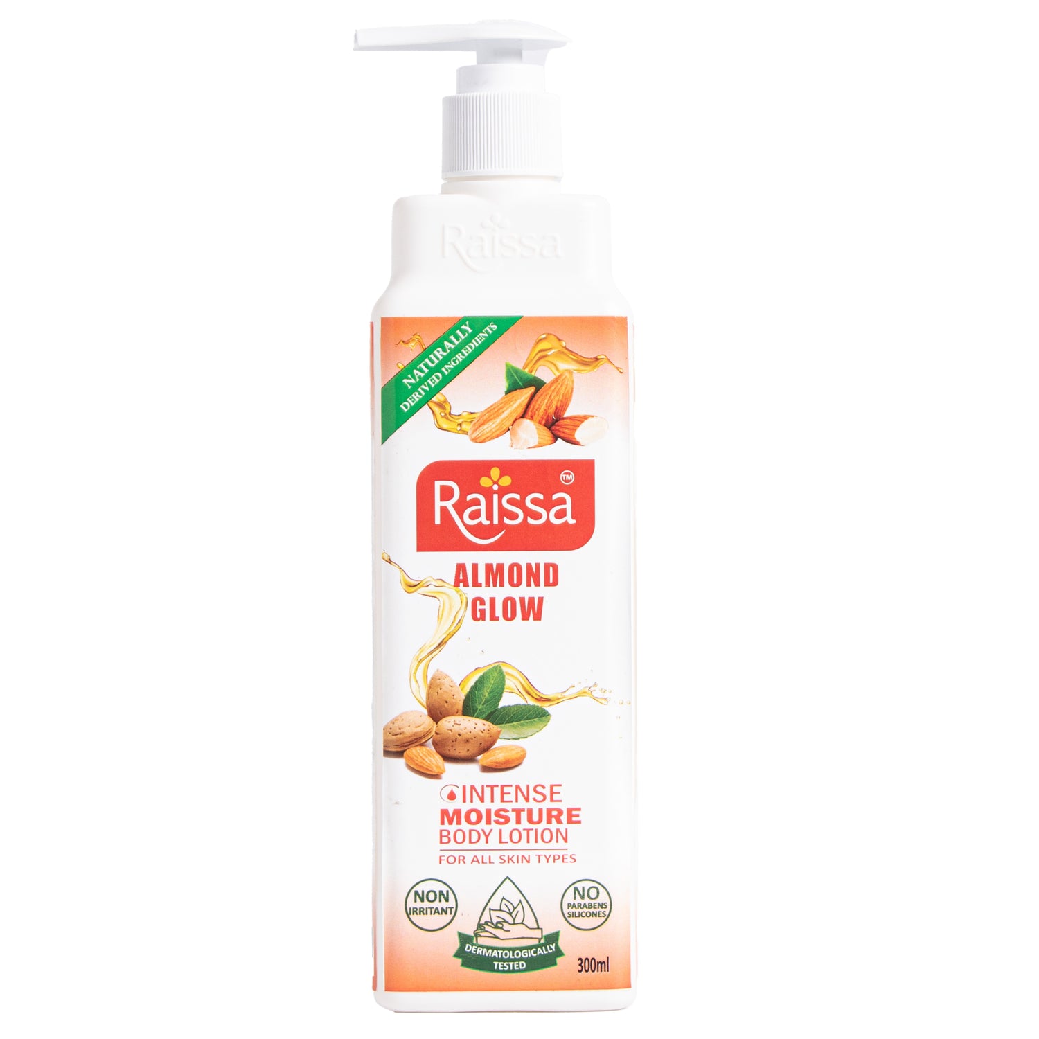 Raissa Body Lotion - Almond Glow, 300ml