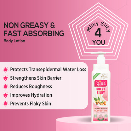 Raissa Body Lotion - Milky Silky, 300ml